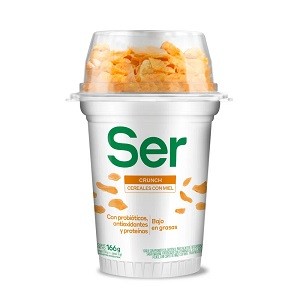 YOGUR SER C/CEREALES 166 GRS PROB KOR /MIEL